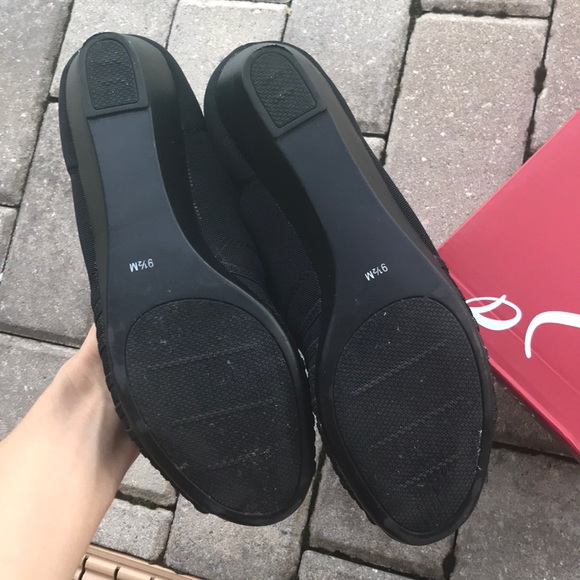 💛 IMPO Black Wedges Shoes NIB - Picture 3 of 6